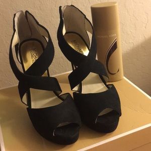 Michael Kors Shoes - Michael kors suede heels Michael Kors Shoes - Michael kors suede heels